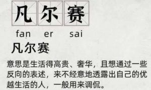 凡尔赛释义